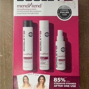BosleyMD MendXtend Strengthening System 3-Piece Hair Care Set New in Box